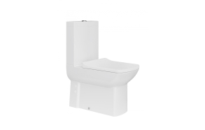 WC kompakt , valge, LARA, ilma istmeta (LR360+LR410+099938)