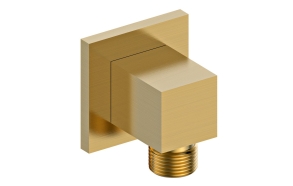 Shower outlet, gold matt