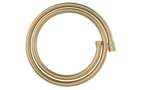 SOFTLEX plastic shower hose, 150cm, gold matt