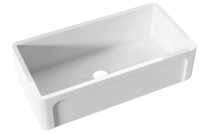 YORKSHIRE ceramic sink 92x47cm, white