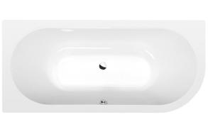 VIVA L Asymmetric Bath 175x80x47cm, White