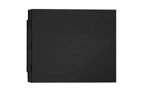 PLAIN side panel 90x59cm, black matt