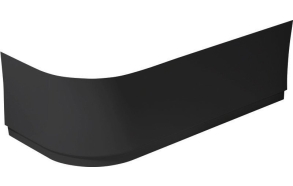 esipaneel Viva R 175 cm, matt must (pind ei ole parandatav)