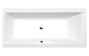 CLEO Rectangular Bath 160x75x48cm, White