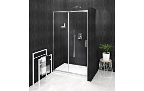 SIGMA SIMPLY Sliding Shower Door 1200mm, clear glass