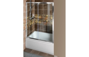 DEEP Shower Door 1200x1650mm, clear glass
