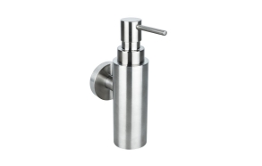 X-STEEL Soap Dispenser 180ml, brushed stainless steel (55x175x85 mm)